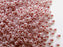 20 g 10/0 Seed Beads Preciosa Ornela, Opaque Pink Luster, Czech Glass