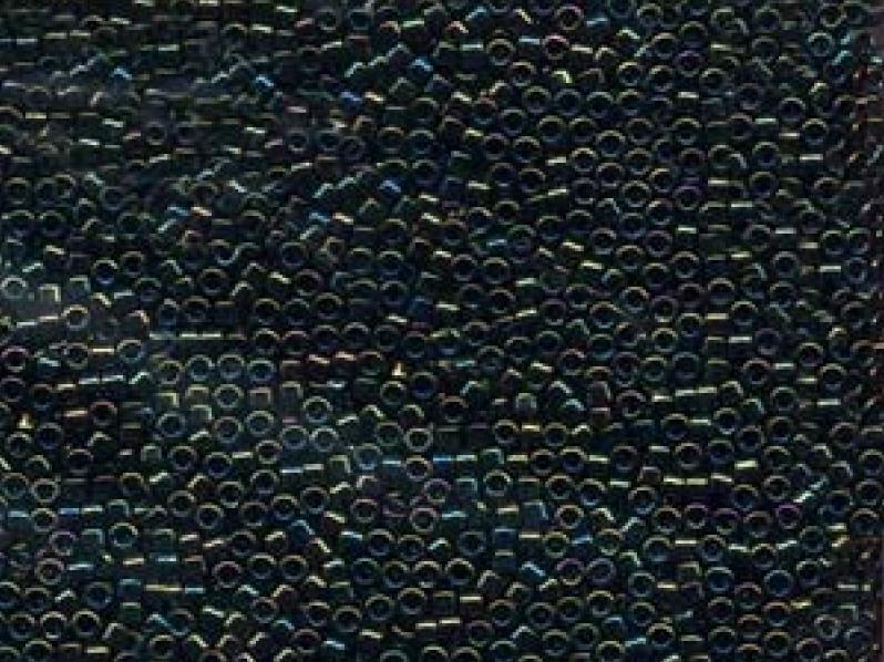 11/0 Miyuki Delica Green Iris Japanese Seed Beads