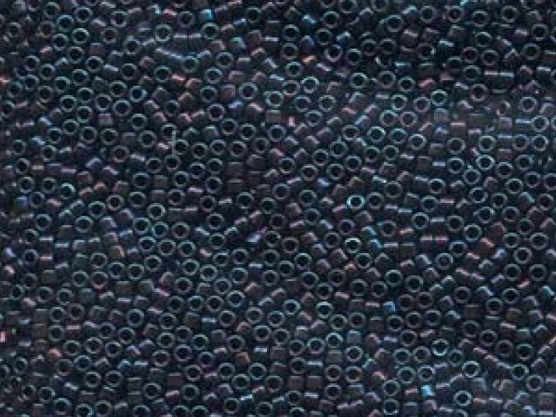 11/0 Miyuki Delica Metallic Purple AB Japanese Seed Beads