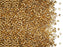 5 g 11/0 Miyuki Delica, 24KT Light Gold Plated, Japanese Seed Beads