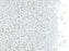 5 g 11/0 Miyuki Delica, Lined White AB, Japanese Seed Beads