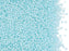 5 g 11/0 Miyuki Delica, Aqua Mist Lined Crystal Luster, Japanese Seed Beads