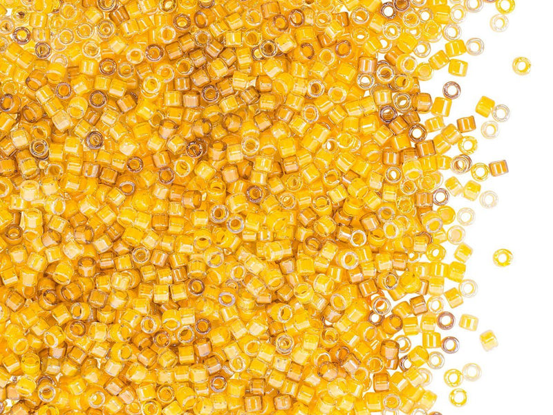 5 g 11/0 Miyuki Delica, Luminous Mix 1, Japanese Seed Beads