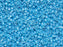 Delica Seed Beads 11/0, Opaque Light Blue AB, Miyuki Japanese Beads
