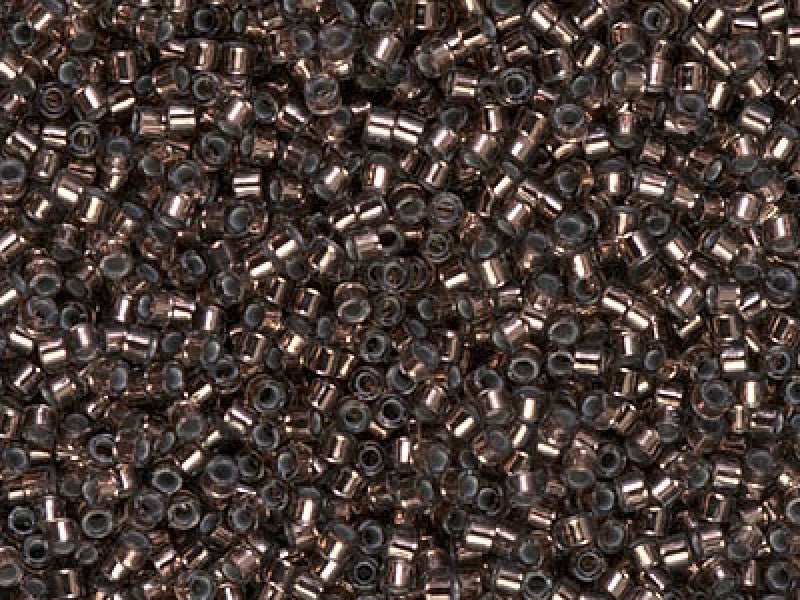 50 g Delica Seed Beads 11/0, Silver Lined Dark Bronze, Miyuki Japanes —  ScaraBeads US
