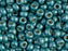 Seed Beads 6/0, Matte Duracoat Galvanized Seafoam, Miyuki Japanese Beads