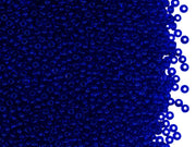 Rocailles Seed Beads 11/0, Blue Opaque, Czech Glass