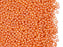 Rocailles Seed Beads 11/0, Pearl Light Orange, Czech Glass