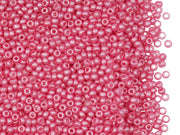 Rocailles Seed Beads 11/0, Pearl Pink, Czech Glass