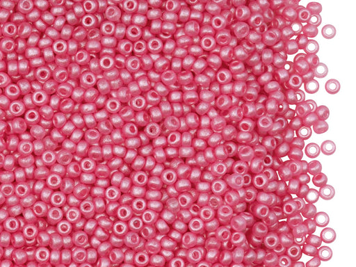 Czech glass strawberry fruit beads 12pc opaque red black seeds