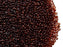 20 g 11/0 Seed Beads Preciosa Ornela, Brown Transparent, Czech Glass