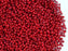 20 g 11/0 Seed Beads Preciosa Ornela, Opaque Red, Czech Glass