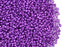 20 g 11/0 Seed Beads Preciosa Ornela, Metallic Purple, Czech Glass