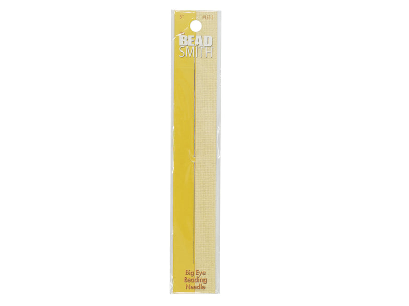 1 pc Big Eye Beading Needle LES 1.5 inch (120 mm)