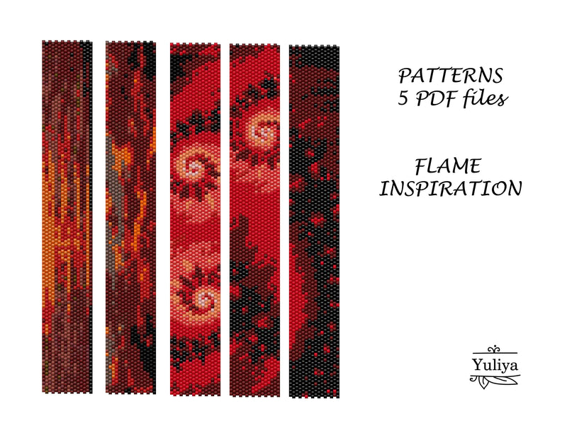 PDF Peyote Bracelets Patterns (5P)