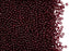 20 g 12/0 Seed Beads Preciosa Ornela, Red Ruby Transparent, Square Hole, Czech Glass