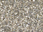 Delica Beads Cut 11/0, Galvanized Silver, Miyuki Japanese Beads