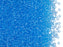 Rocailles Seed Beads 11/0, Light Aquamarine Transparent, Czech Glass