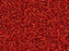 Seed Beads 15/0, Flame Red Silver Lined, Miyuki Japanese Beads