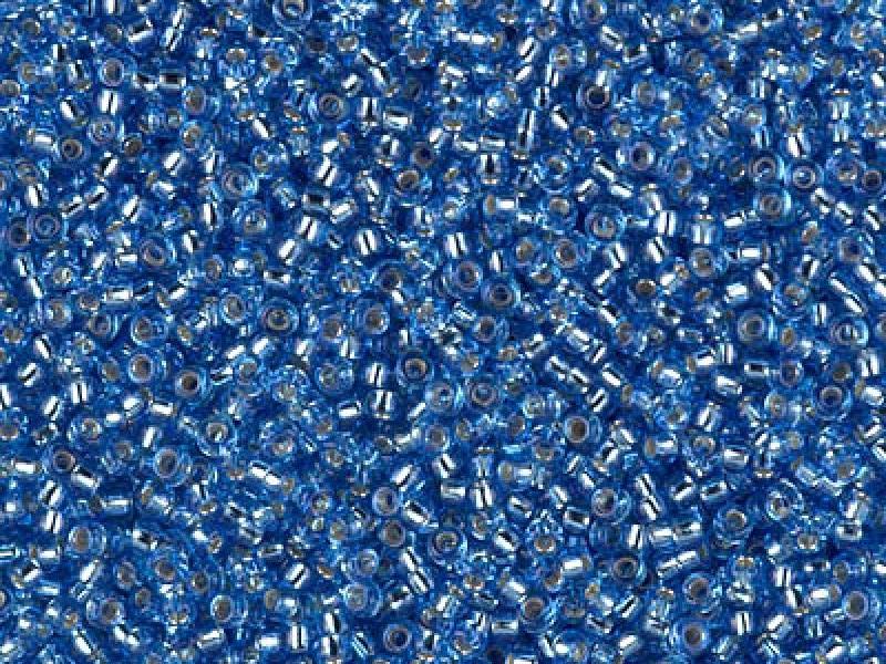 Seed Beads 15/0, Sapphire Silver Lined, Miyuki Japanese Beads