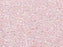 Seed Beads 15/0, Transparent Pale Pink Matted AB, Miyuki Japanese Beads