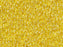 Seed Beads 15/0, Transparent Yellow AB, Miyuki Japanese Beads