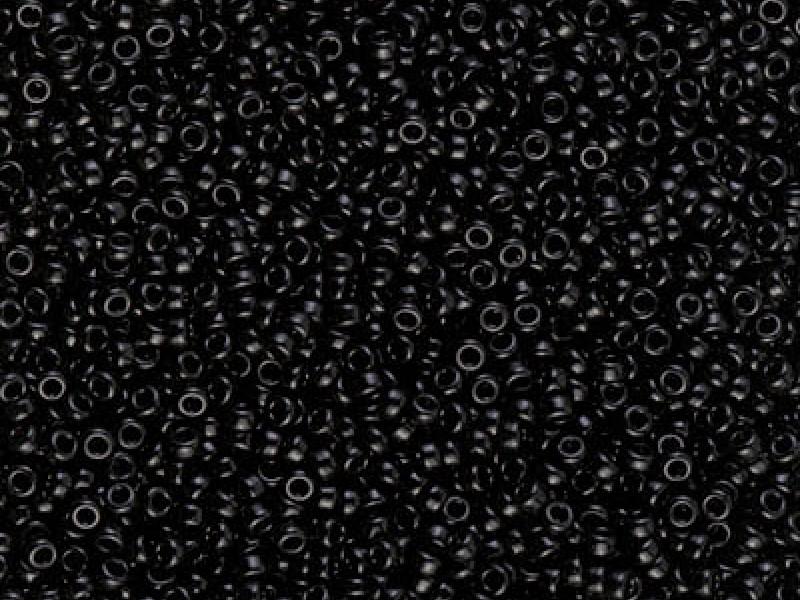 Seed Beads 15/0, Black White, Miyuki Japanese Beads