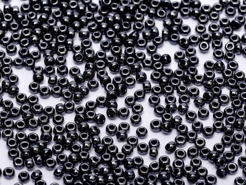 Seed Beads 15/0, Gunmetal, Miyuki Japanese Beads