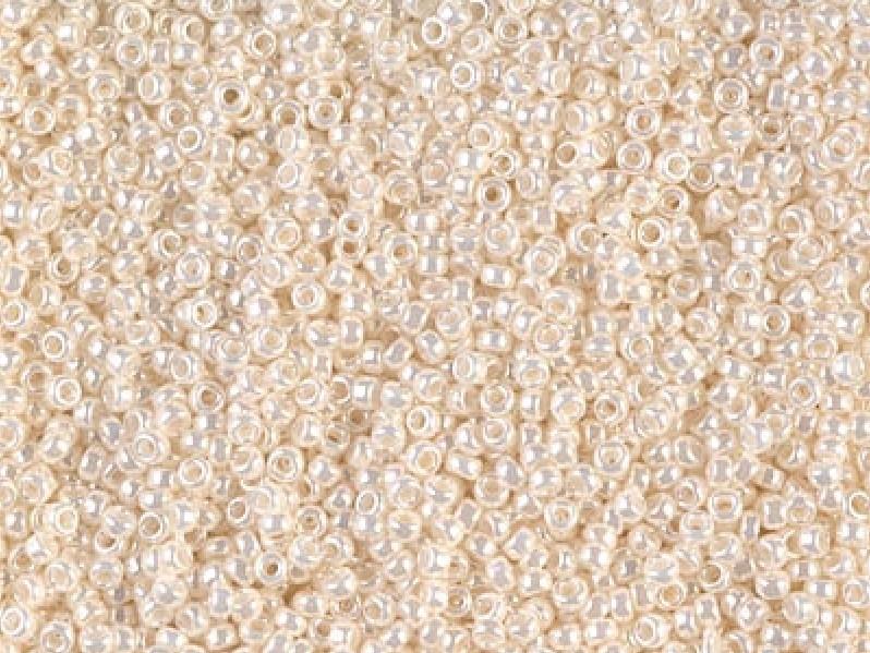 Seed Beads 15/0, Antique Ivory Pearl Ceylon, Miyuki Japanese Beads