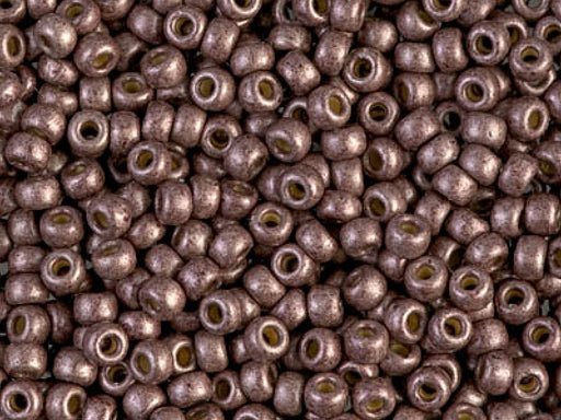 Seed Beads 8/0, Matte Duracoat Galvanized Dark Mauve, Miyuki Japanese Beads