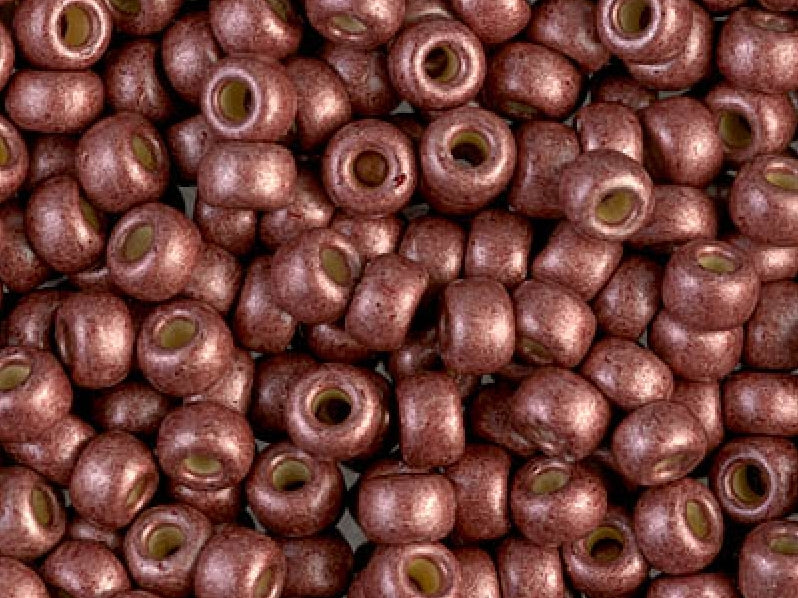Seed Beads 6/0, Matte Duracoat Galvanized Dark Berry, Miyuki Japanese Beads