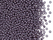 Rocailles Seed Beads 10/0, Opaque Lilac Luster, Czech Glass