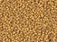Seed Beads 15/0, Matte Duracoat Galvanized Gold, Miyuki Japanese Beads