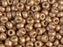 Seed Beads 6/0, Matte Duracoat Galvanized Champagne, Miyuki Japanese Beads