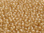 Round Beads 4 mm, Crystal Champagne Luster, Czech Glass