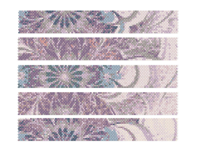 PDF Peyote Bracelets Patterns (9P)