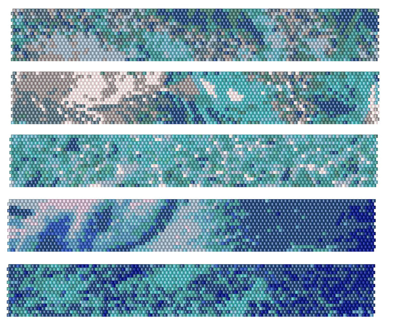 PDF Peyote Bracelets Patterns (4P)