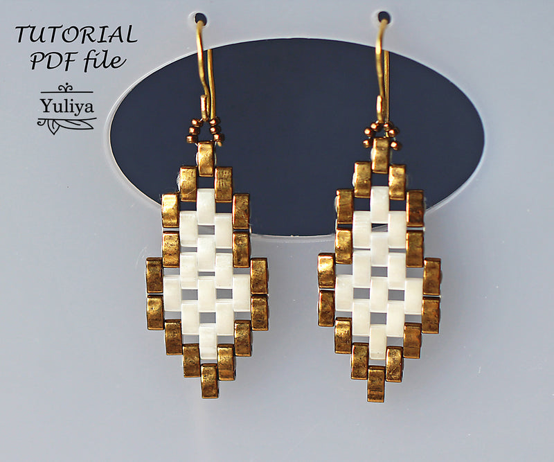 PDF Tutorial Earrings “Talia”