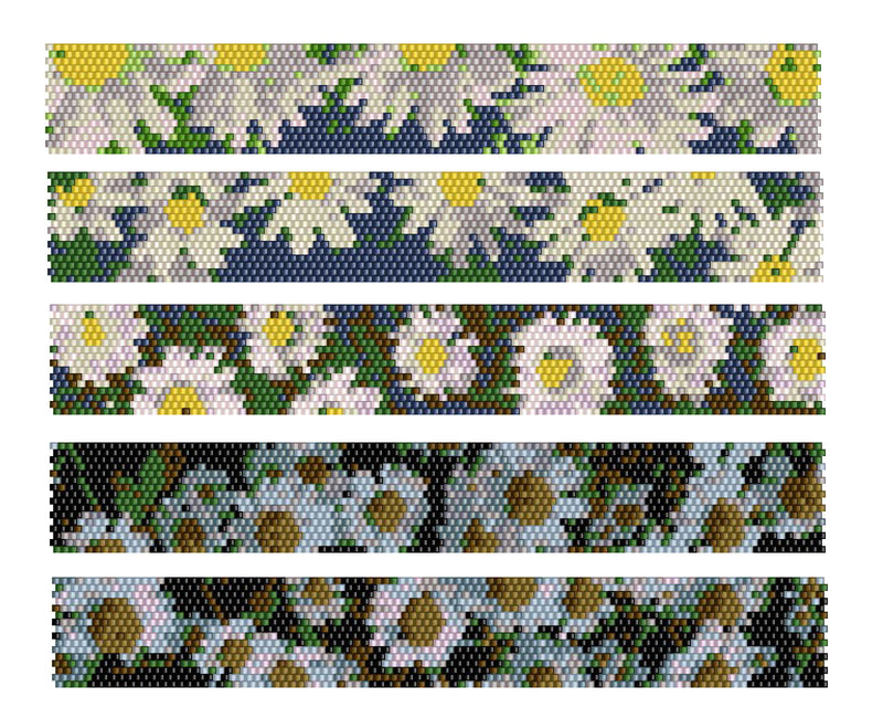 PDF Peyote Bracelets Patterns (8P)