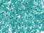 Quarter Tila™Beads 5x1.2x1.9 mm, 2 Holes, Opaque Turquoise Green, Miyuki Japanese Beads