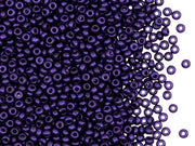 Rocailles Seed Beads 9/0, Space Violet, Czech Glass