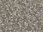 Delica Seed Beads 15/0, Silver Lined Gray Mist, Miyuki Japanese Beads