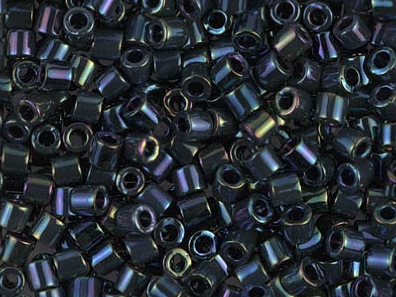 Delica Seed Beads 8/0, Blue Iris, Miyuki Japanese Beads