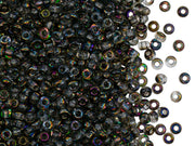 Rocailles 8/0, Crystal Terra Vitrum, Czech Glass