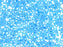 Quarter Tila™Beads 5x1.2x1.9 mm, 2 Holes, Opaque Turquoise Blue, Miyuki Japanese Beads