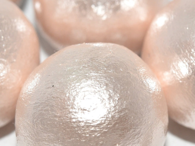 Cotton Pearls 25 mm, Pink, Miyuki Japanese Beads
