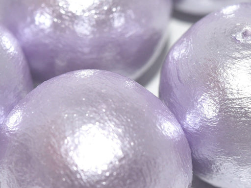 Cotton Pearls 25 mm, Lavender, Miyuki Japanese Beads