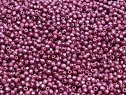 Fire Polished Faceted Beads Round 2 mm, Pastel Burgundy, Czech Glass