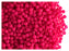 4 g Round NEON ESTRELA Beads, 2mm, Pink (UV Active), Czech Glass