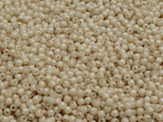 Round Beads 2 mm, Alabaster Orange Luster, Czech Glass